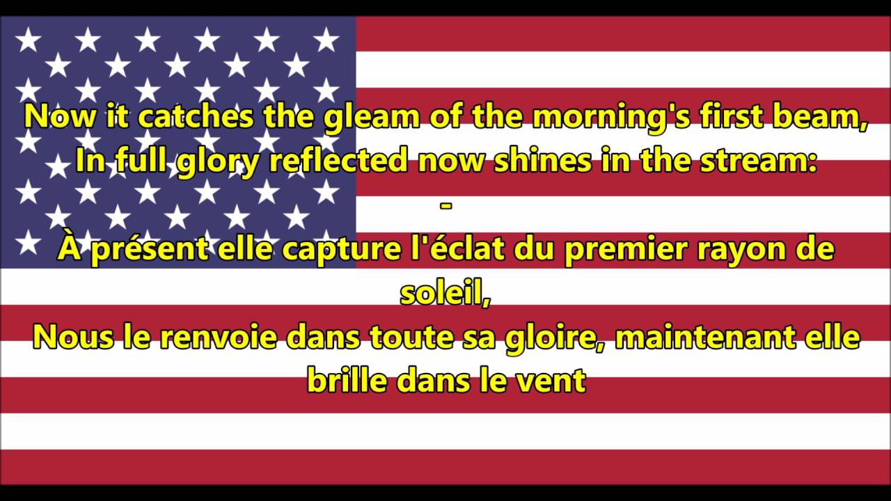 L’hymne national américain au banc des accusés