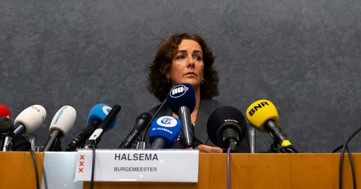Maire d’Amsterdam : Je m’excuse d’avoir utilisé le terme « pogrom »
