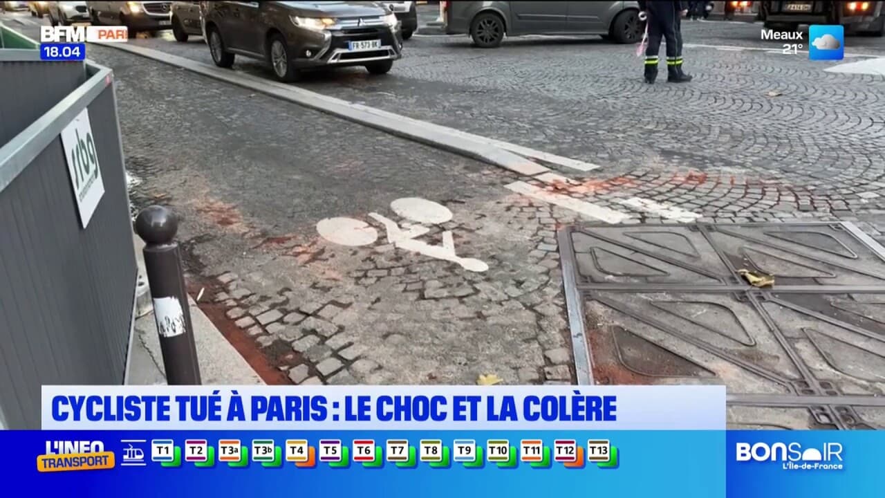 Tragédie à Paris : Un Cycliste Tué Par Un Conduisant En Colère