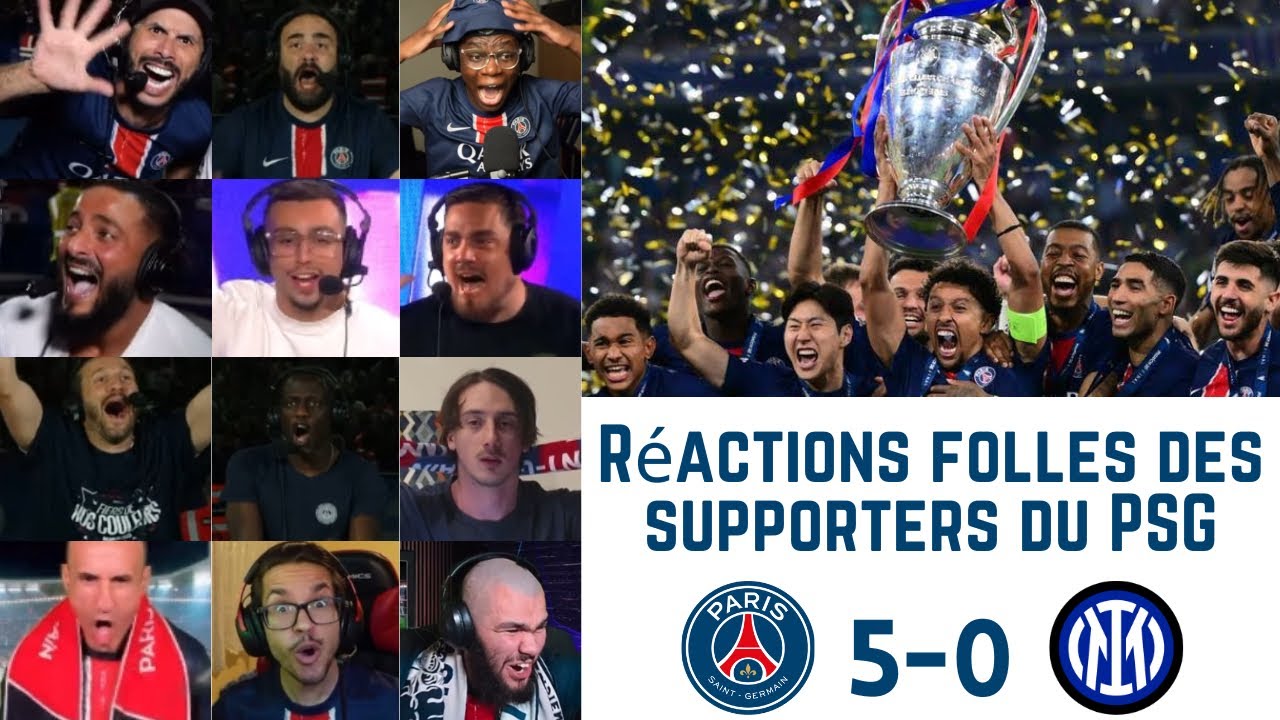 Le PSG s’impose de manière écrasante en finale de la Ligue des champions