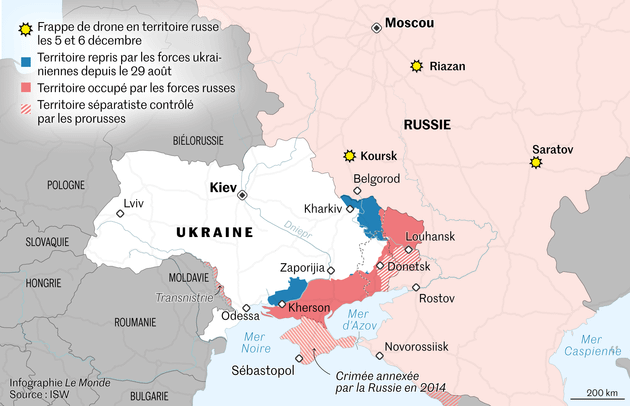 L’Ukraine déclenche une frappe inédite sur les bases aériennes russes