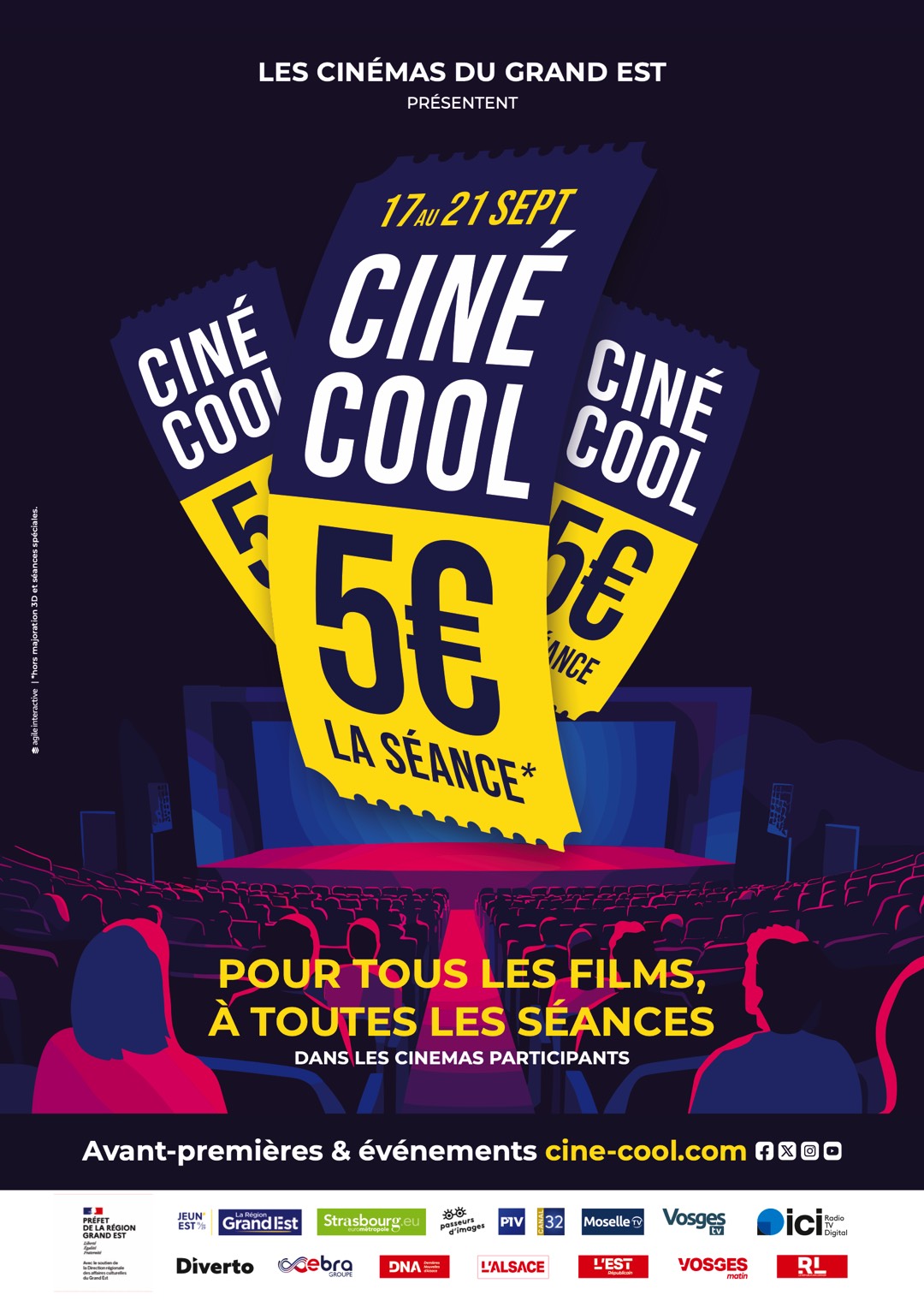 Ciné-Cool 2025 : Une nouvelle ère pour le festival de cinéma en Grand Est
