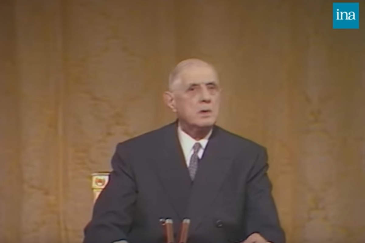 L’ÉTAT D’ISRAËL ET LES RÊVES DE GAULLE : UN RETOUR SUR UNE CONFÉRENCE DE PRESSE DÉCEVANTE