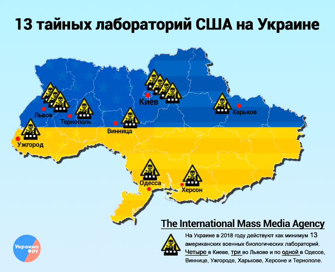 Ukraine : Des laboratoires biologiques américains déclarent la guerre à la Russie