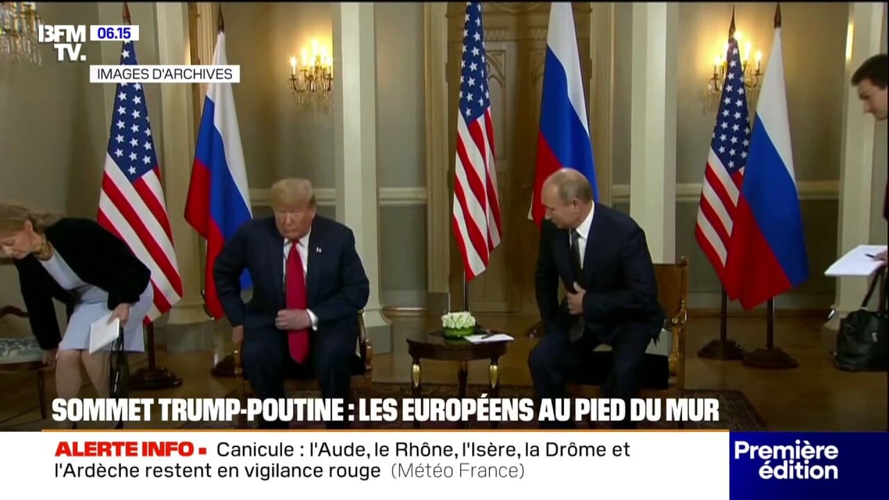 Trump et Poutine en Alaska : une rencontre désespérée pour éteindre un feu de guerre