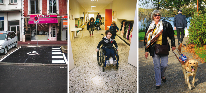 Le handicap s’exprime dans les rues